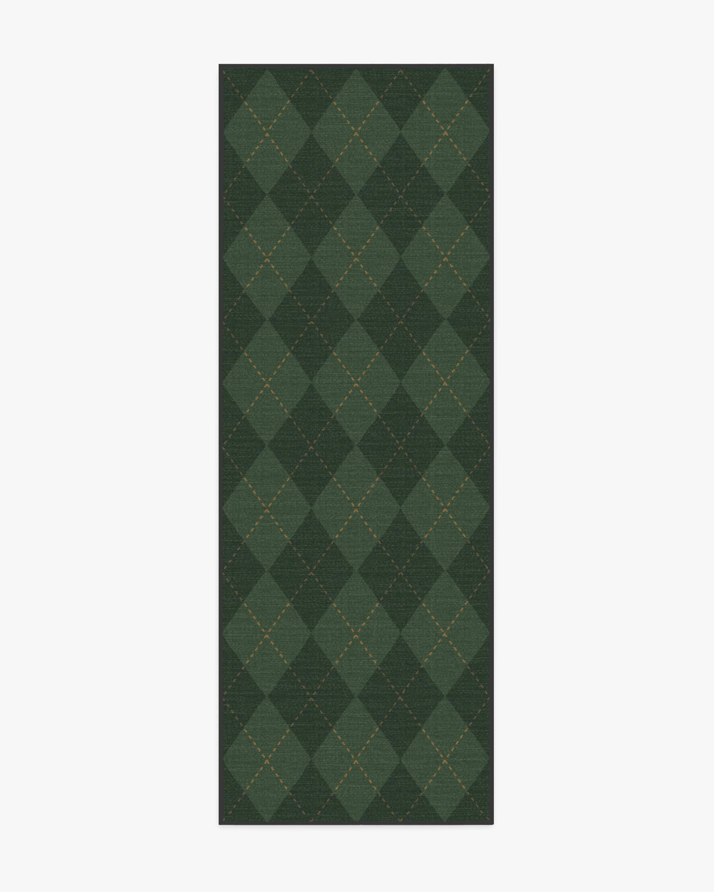 Oliver Argyle Forest Green Tufted Rug | Ruggable