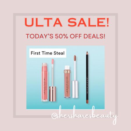 All Anastasia Beverly Hills lippies are 50% off today on the Ulta sale! 👏 

#LTKbeauty #LTKsalealert