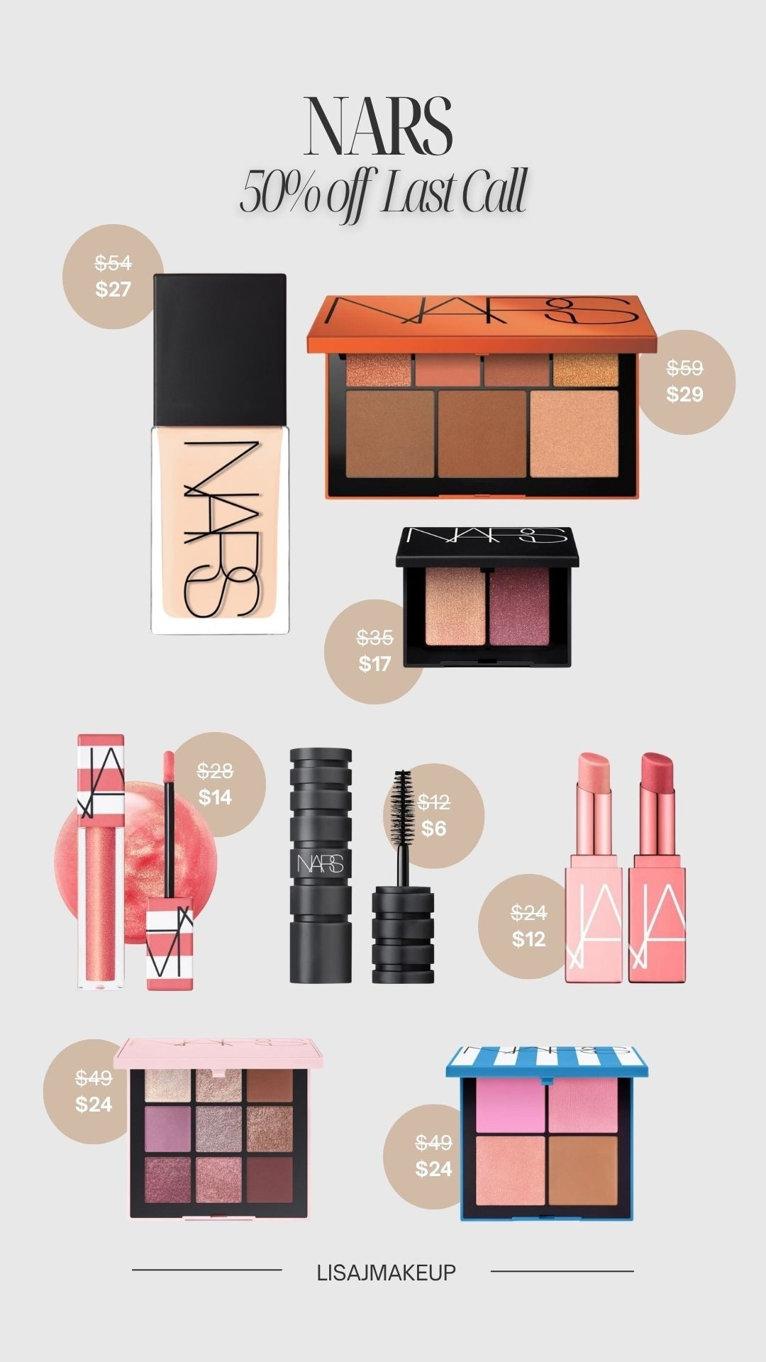 SALE ALERT 🚨 

NARS Cosmetics 50% off last call!

#LTKBeauty #LTKSaleAlert