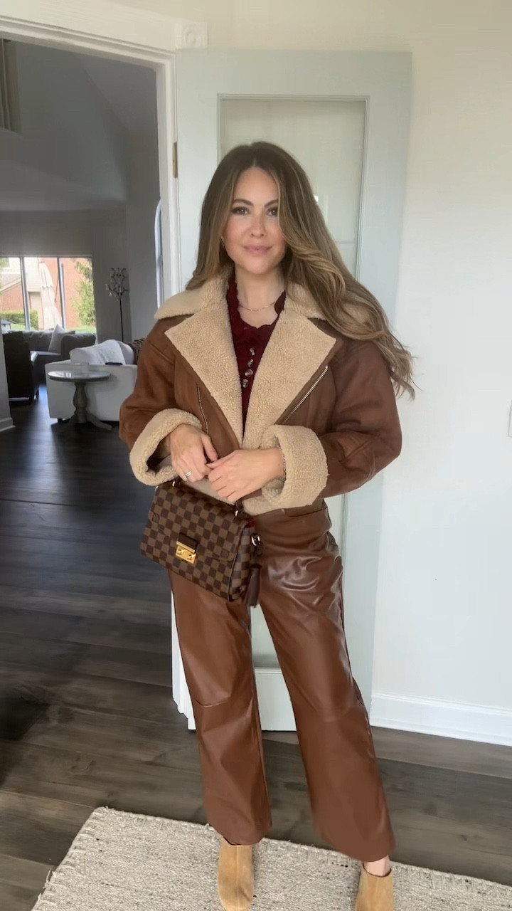 Suede Shoes | Fall Sweaters | Suede & Sherpa Jacket | Leather Pants | Brown Jacket 🧸🤎🍂

Shoes are from Zara - linked some similar or just plain fun! 

#LTKFindsUnder100 #LTKSeasonal #LTKFallSale