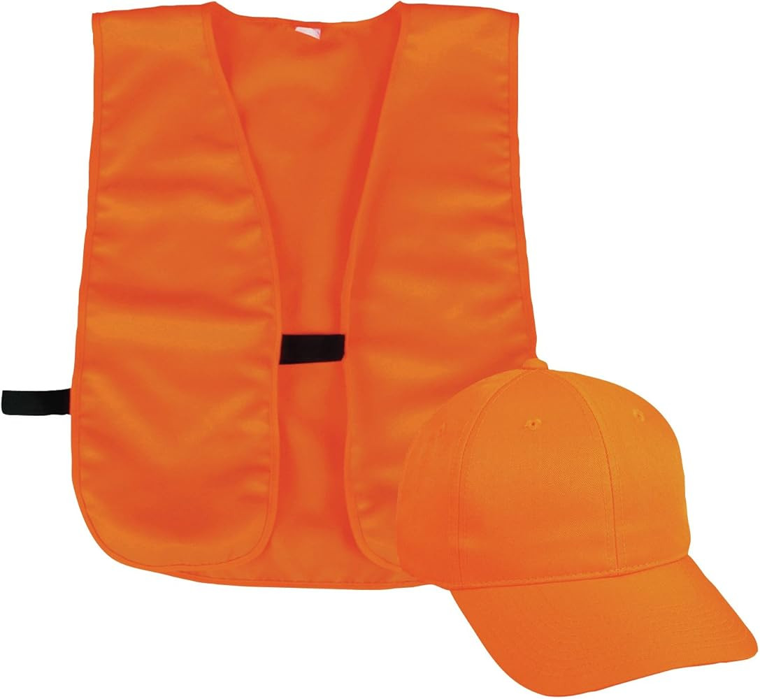Outdoor Cap BLZCPV Vest and Cap Combo Adult Blaze, Blaze Orange | Amazon (US)