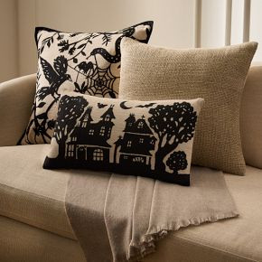Spooky Toile Pillow Cover | West Elm (US)
