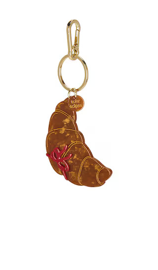 Hand-painted Bag Charm in Bow Croissant | Revolve Clothing (Global)