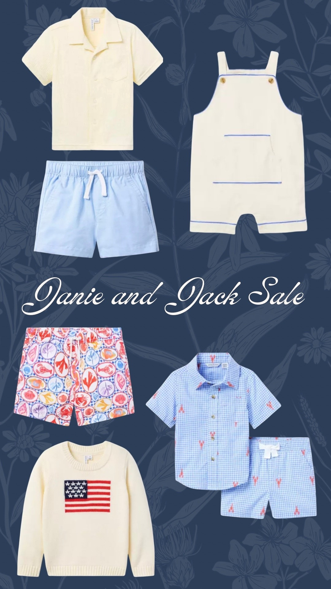 Janie and Jack Sale Boy - up to 60% off! 

#LTKSaleAlert #LTKBaby #LTKFamily