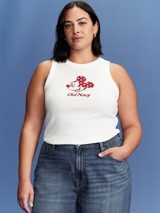 Old Navy x Disney© Mickey Mouse Snug Logo Graphic Flag Tank Top | Old Navy (CA)