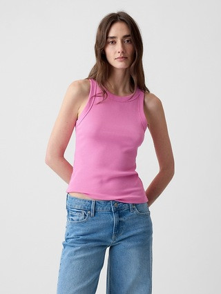 Modern Rib Halter Tank Top | Gap (US)