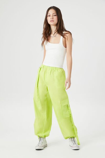 Utility Wide-Leg Cargo Joggers | Forever 21