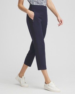 Zenergy® UPF Rib Mix Cropped Pants | Chico's