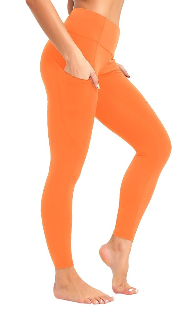 SP3LOPS Yoga Pants with Pockets for Women High Waisted Tummy Control Women's Buttery Soft Yoga Wo... | Amazon (US)