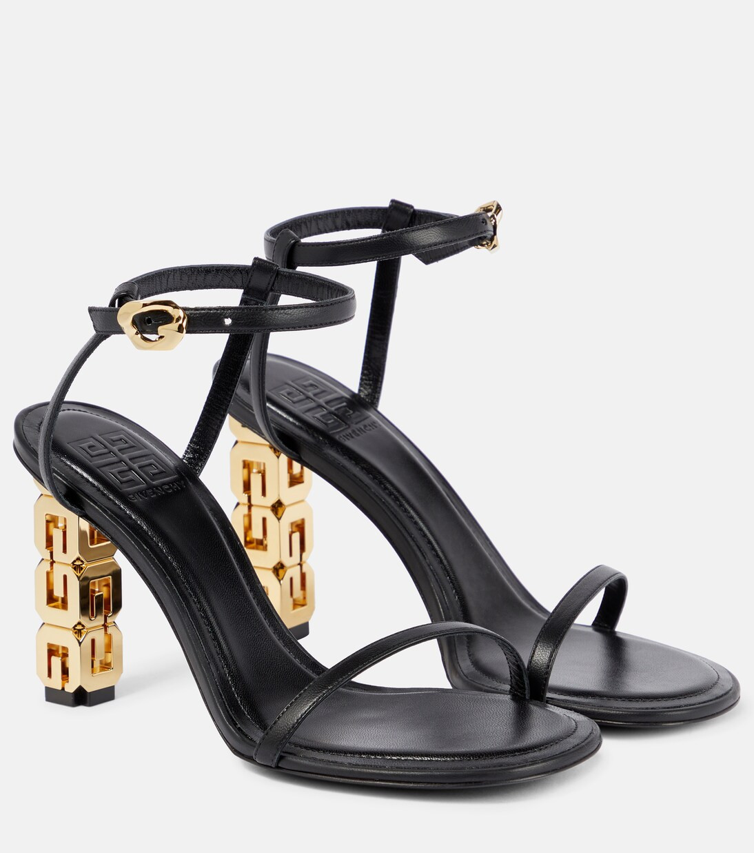 G Cube 85 leather sandals | Mytheresa (INTL)
