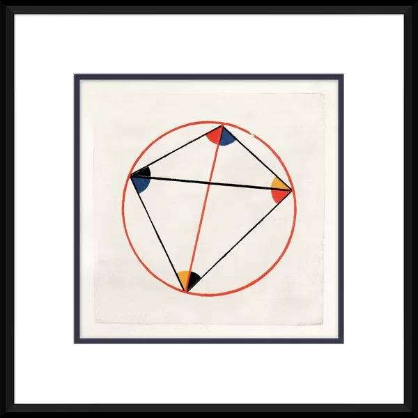 Euclid's Geometry Series Framed On Paper Giclee Print | Wayfair North America