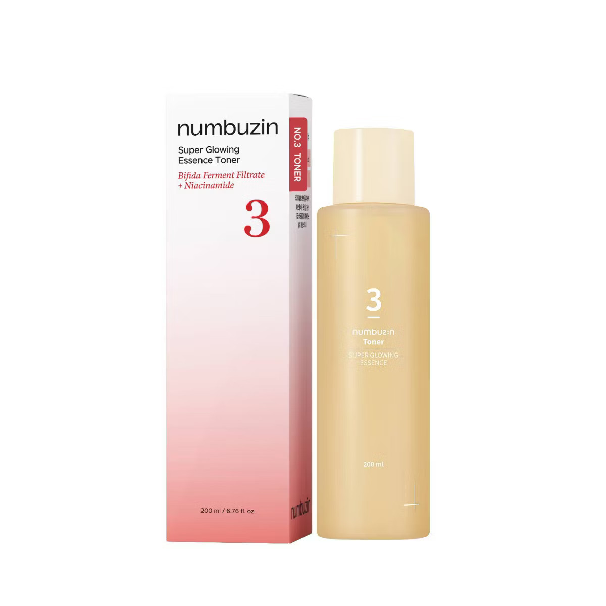 numbuzin No.3 Super Glowing Essence Face Toner - 6.76 fl oz | Target