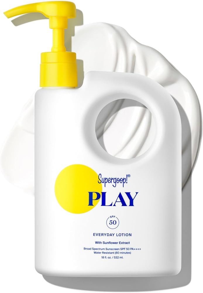 Supergoop! PLAY Everyday Lotion - Broad Spectrum Body & Face Sunscreen - Great for Active Days - ... | Amazon (US)