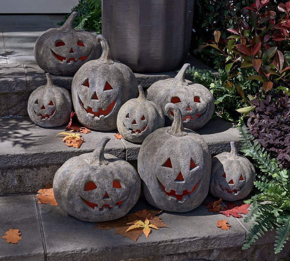 Handmade Terracotta Jack O' Lantern | Pottery Barn (US)