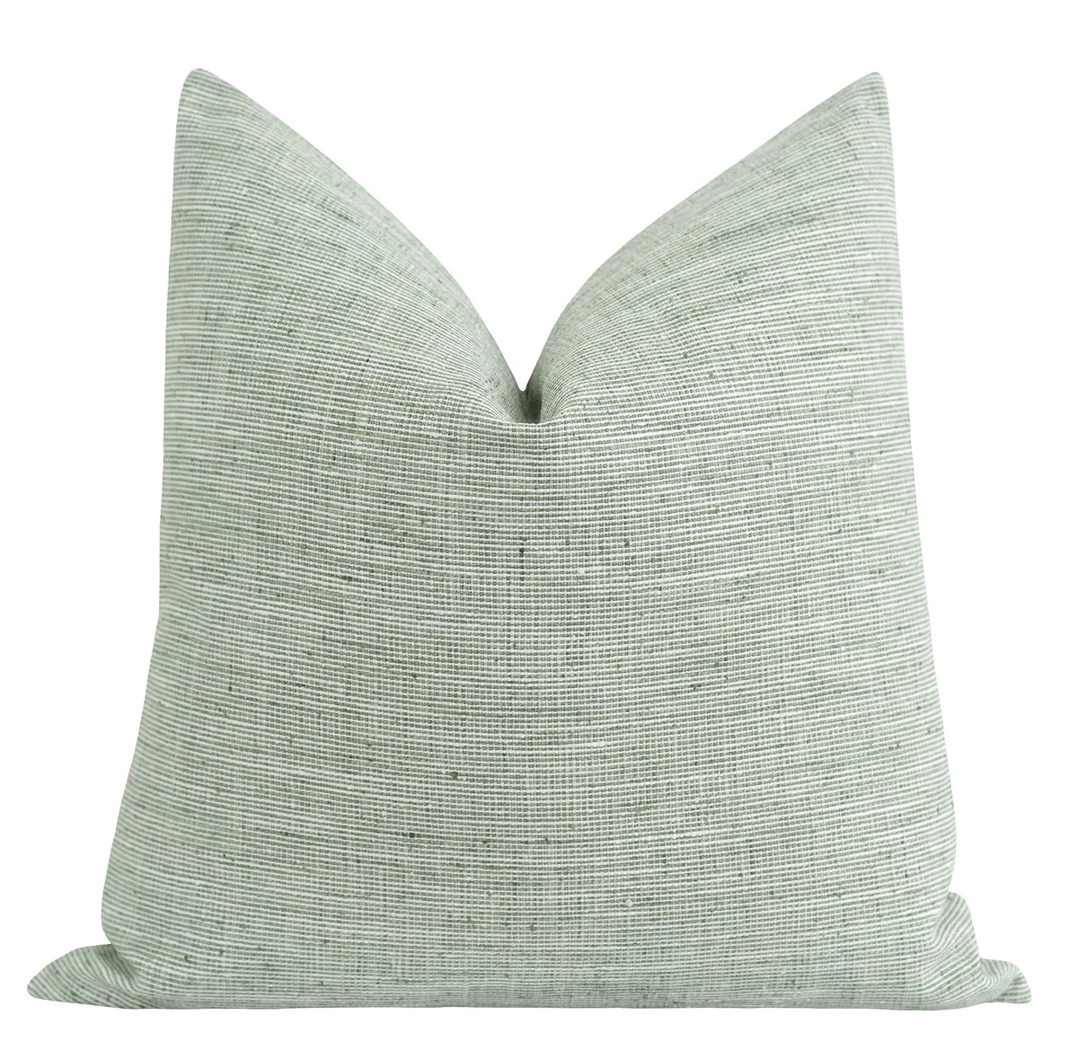 Ridgeville Seaglass Green Woven Pillow | Land of Pillows