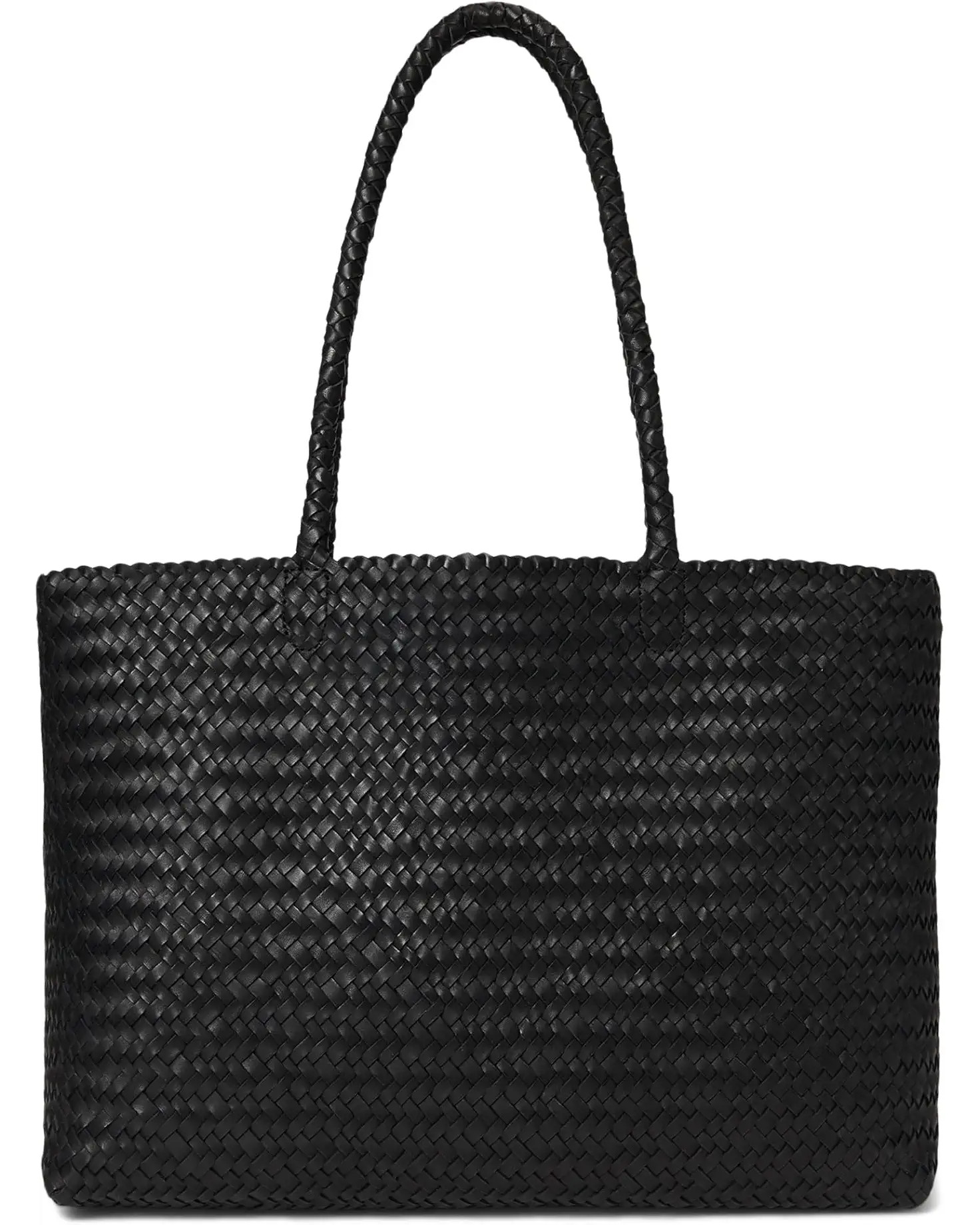 Handwoven Leather Tote | Zappos