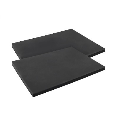 SuperSliders 2pk Anti-Skid Assorted Black Rubber Gripper Pads | Target
