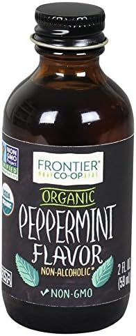 Frontier Peppermint Flavor Certified Organic, 2 Ounce Bottle | Amazon (US)