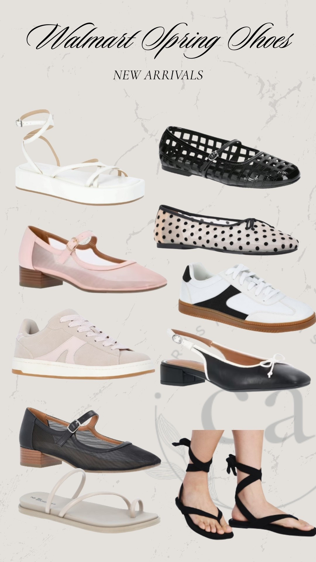 New Walmart Spring shoes! 

#ltkfindsunder50 #ltkfindsunder100