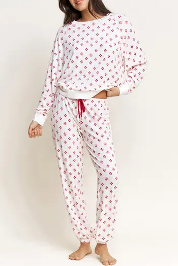 Star Seeker Brushed Jersey Pajamas | Nordstrom