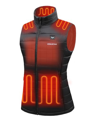 Venustas Women's Heated Vest with Battery, Up to 20HRS of Warmth, Winter Quilted Vest for Outdoor | Amazon (US)