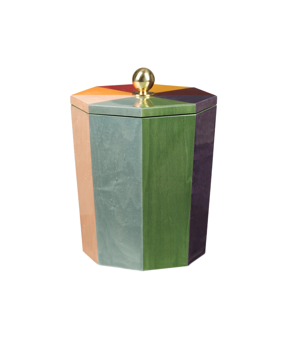 Rainbow Lacquered Ice Bucket | Over The Moon