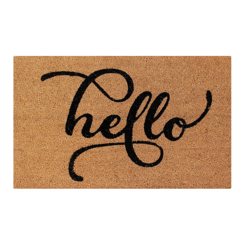30" x 1" Non-Slip Indoor/Outdoor Door Mat | Wayfair Professional