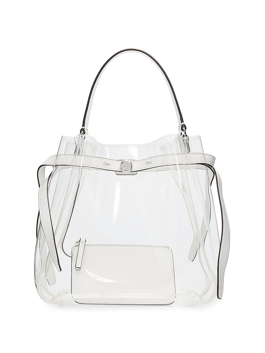 Women's Romy Clear Bucket Bag - Crystal Clear | Saks Fifth Avenue