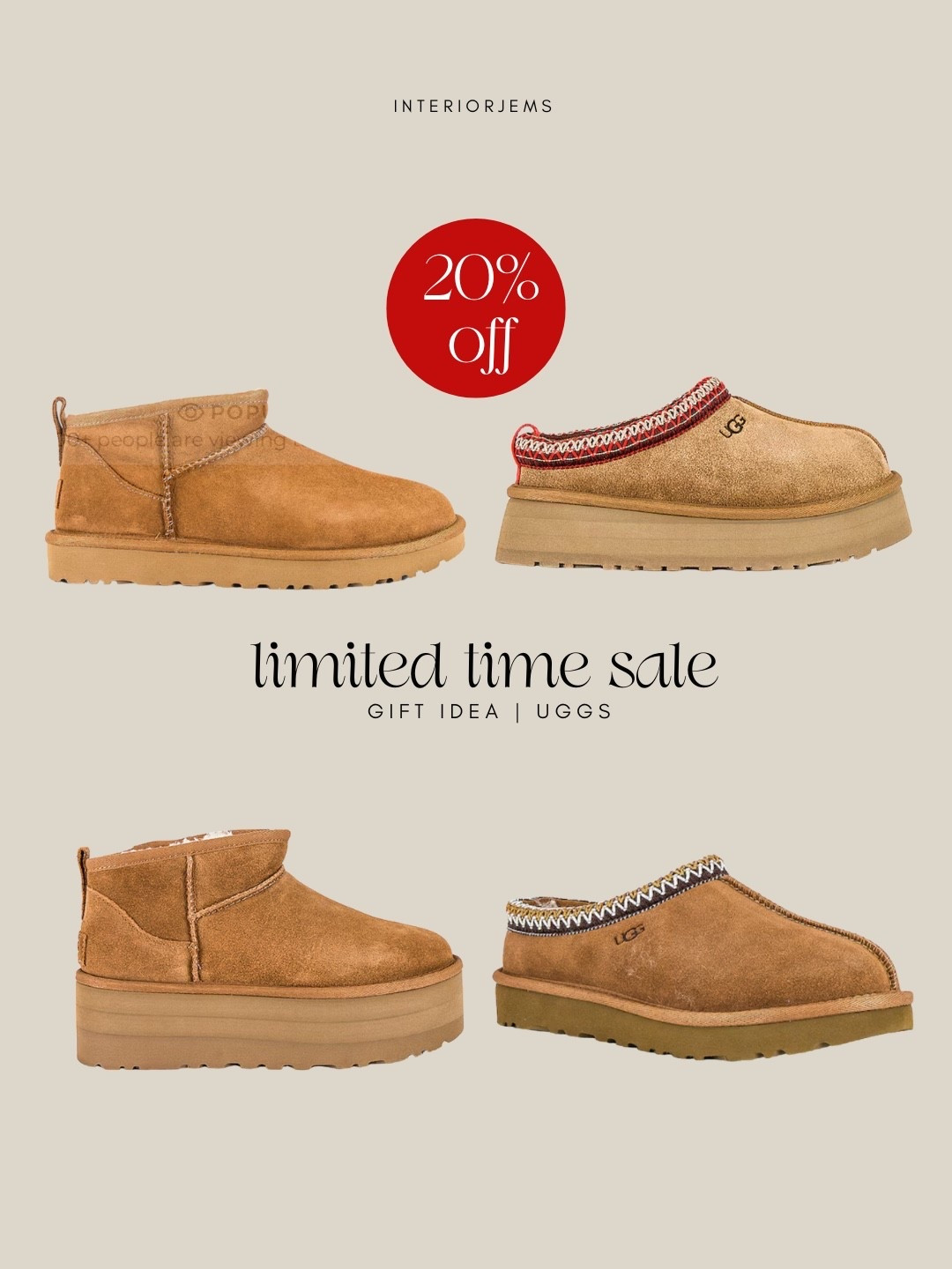 Limited time sale! 20% at revolve. Hurry ends soon! Uggs on sale. Sale slippers, platform Uggs gifts for her 

#LTKGiftGuide #LTKSaleAlert #LTKmomlife
