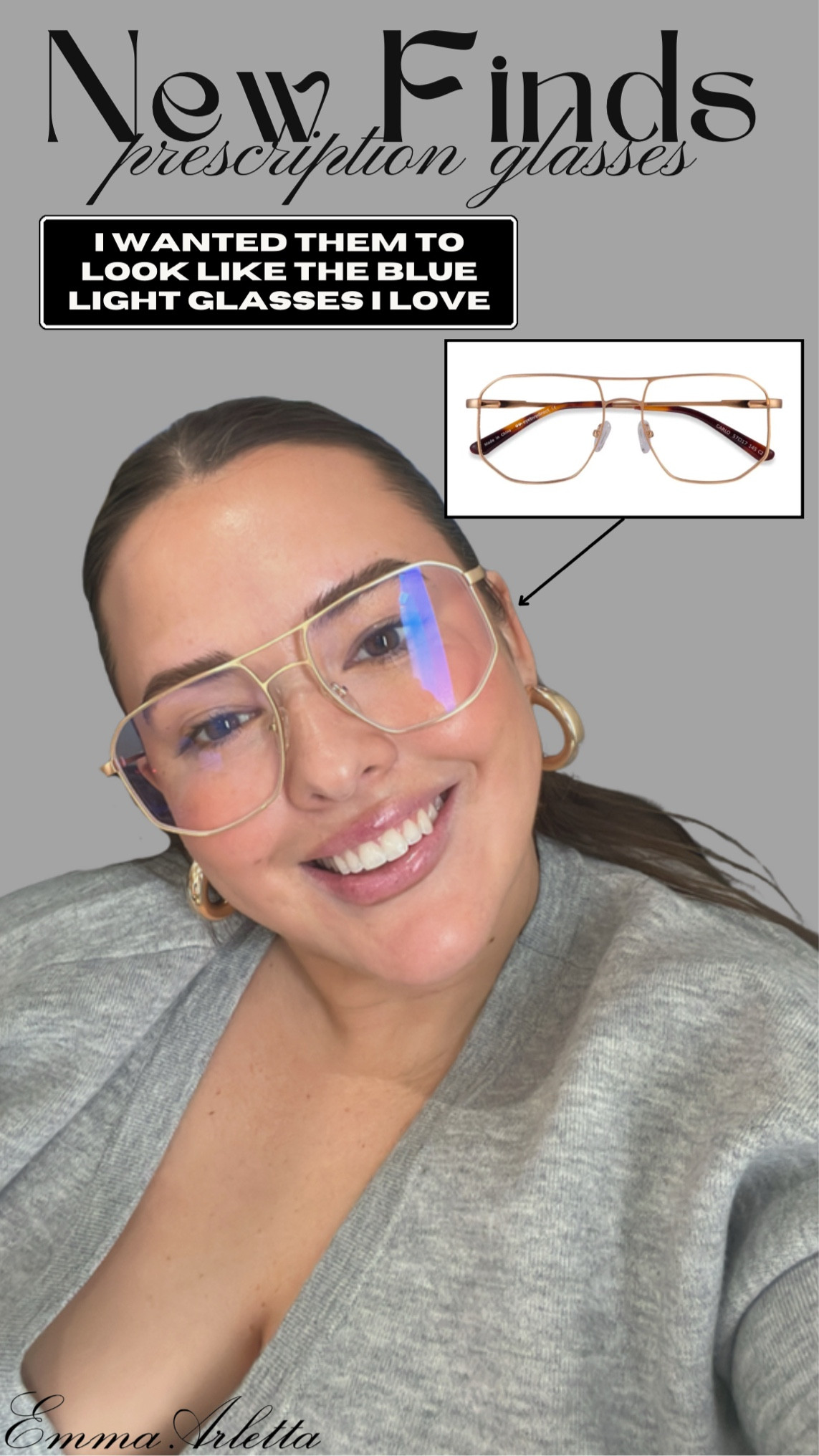 Tested out so many frames but landed on these!! They look similar to the amazon blue light ones i love 🤓🫶🏼

Glasses, prescription glasses, frames, sunglasses, blue light glasses 

#LTKStyleTip