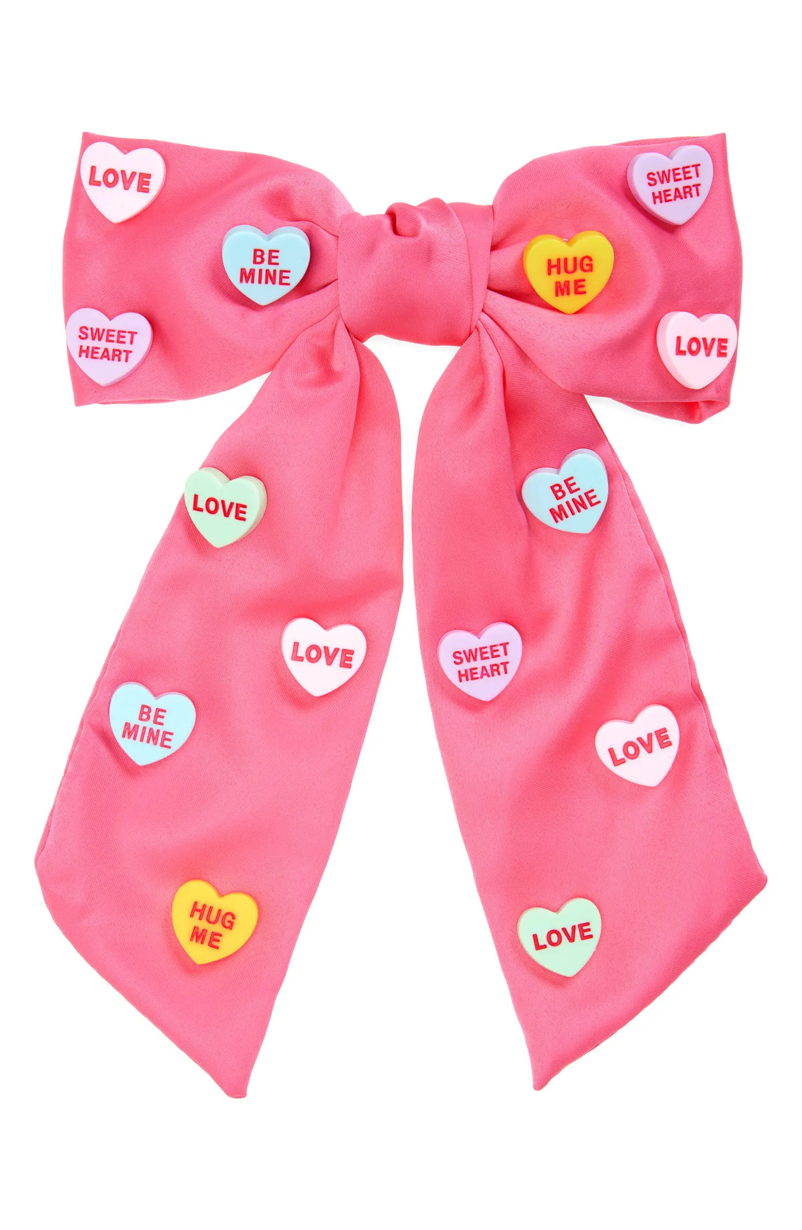 Candy Heart Bow Hair Clip | Nordstrom