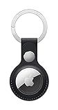 Apple AirTag Leather Key Ring - Midnight | Amazon (US)