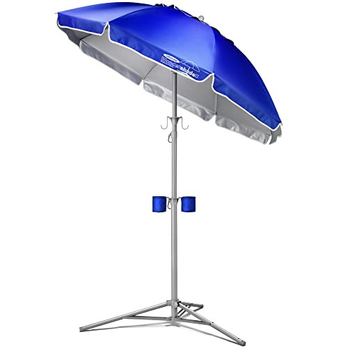Wondershade Ultimate Portable Sun Shade Umbrella for Instant Lightweight and Adjustable Sun Protection - Blue | Amazon (US)
