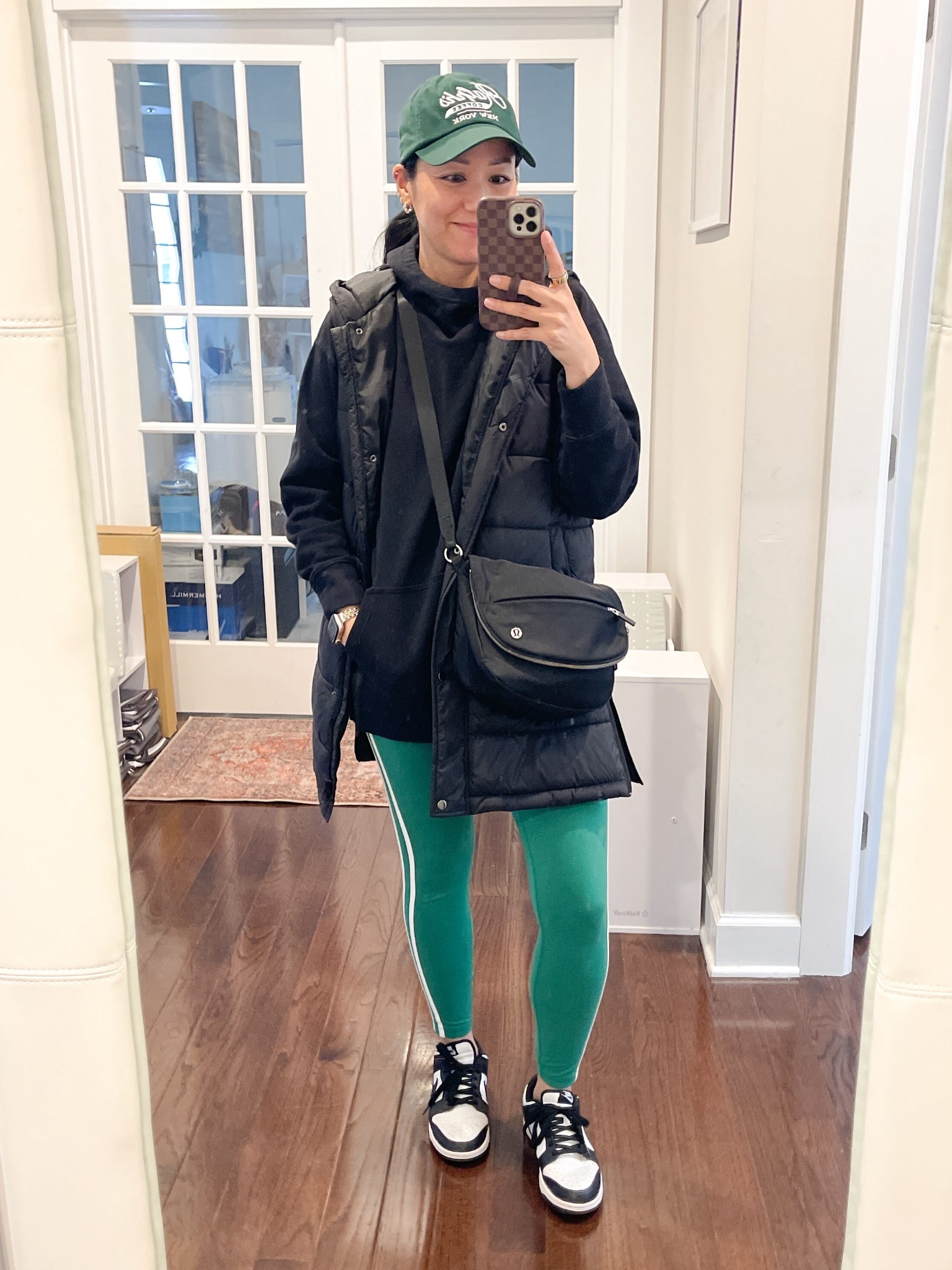 Size XS hoodie
Size small vest
Size small leggings
Sneakers are true to size

Athleisure
Activewear



#LTKOver40 #LTKmomlife #LTKootd