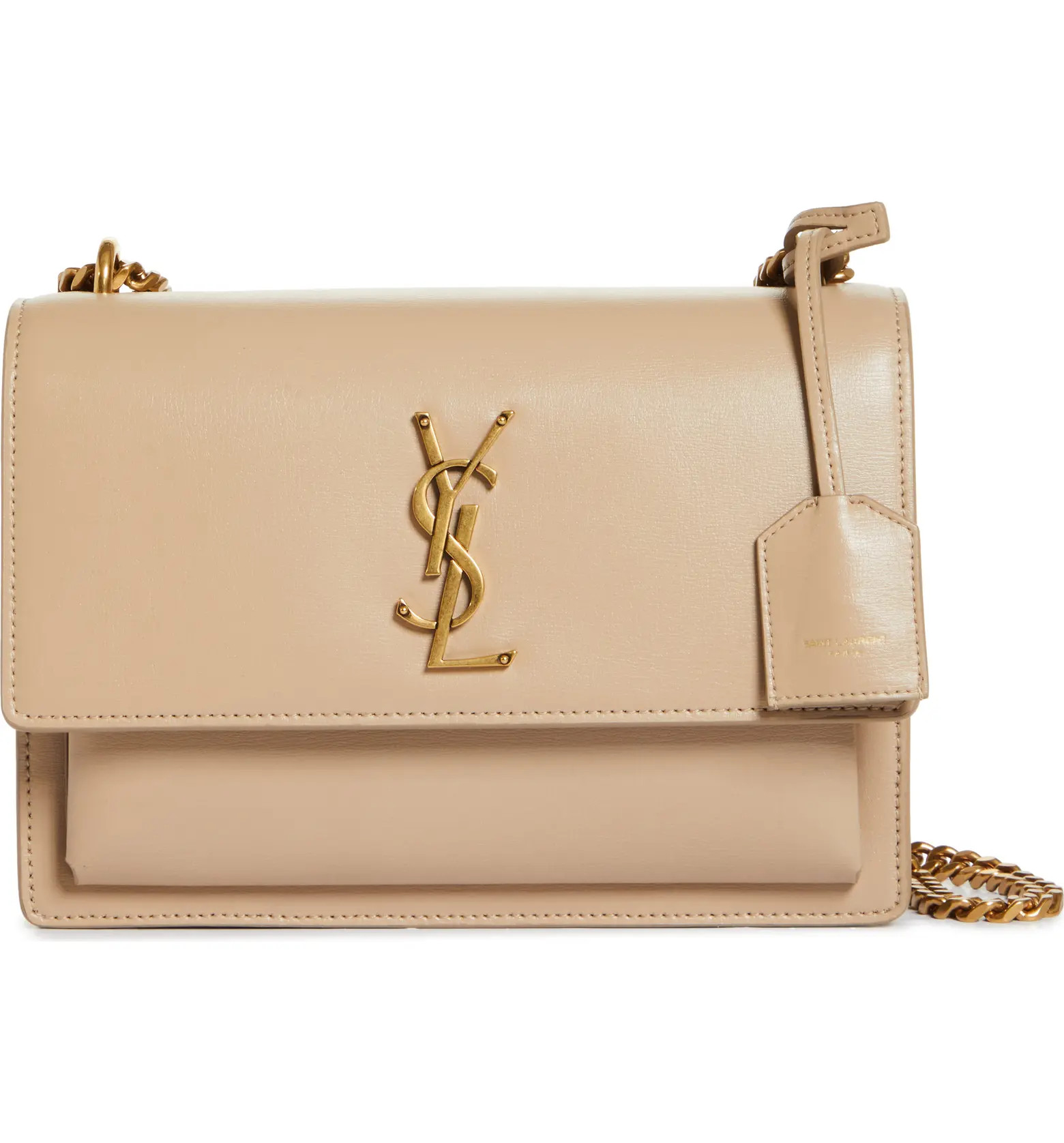 Medium Sunset Leather Shoulder Bag | Nordstrom