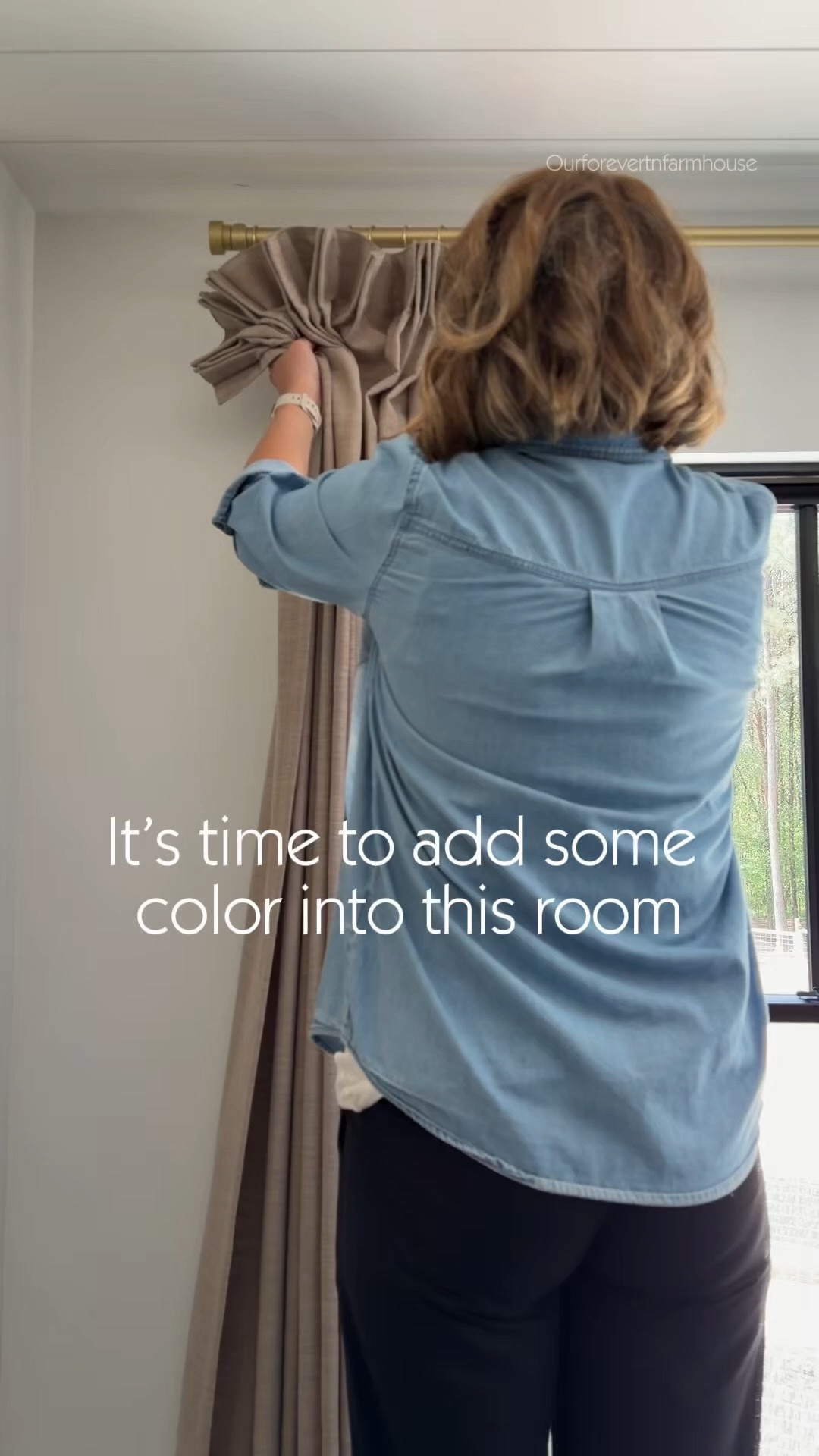 It’s time to add some color into this room…and I didn’t expect curtains to make this big of a difference.

The whole space feels lighter and more pulled together, and I’m so in love with how these turned out.

Beautiful fabric, high quality, and they hang perfectly.

Curtain details:

Florence Linen Blend Drapes
Color: Patina Green
Header: Triple Pleat
Lining: Unlined + ShapeLock

Code KAREY28 saves you 28% 🤍
#gifted
@LuxDrape 

#LTKHome