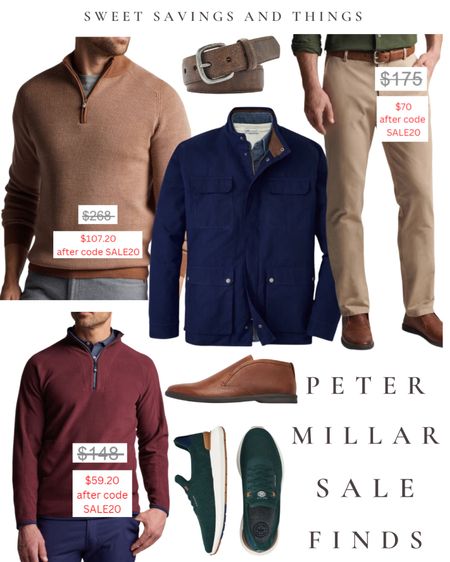 ⭐️ Extra 20% off sale prices with code SALE20 ⭐️Peter Millar deals! My husband's favorite brand. True to size for him. Excellent quality and washes beautifully.



#LTKsalealert #LTKmens #LTKworkwear