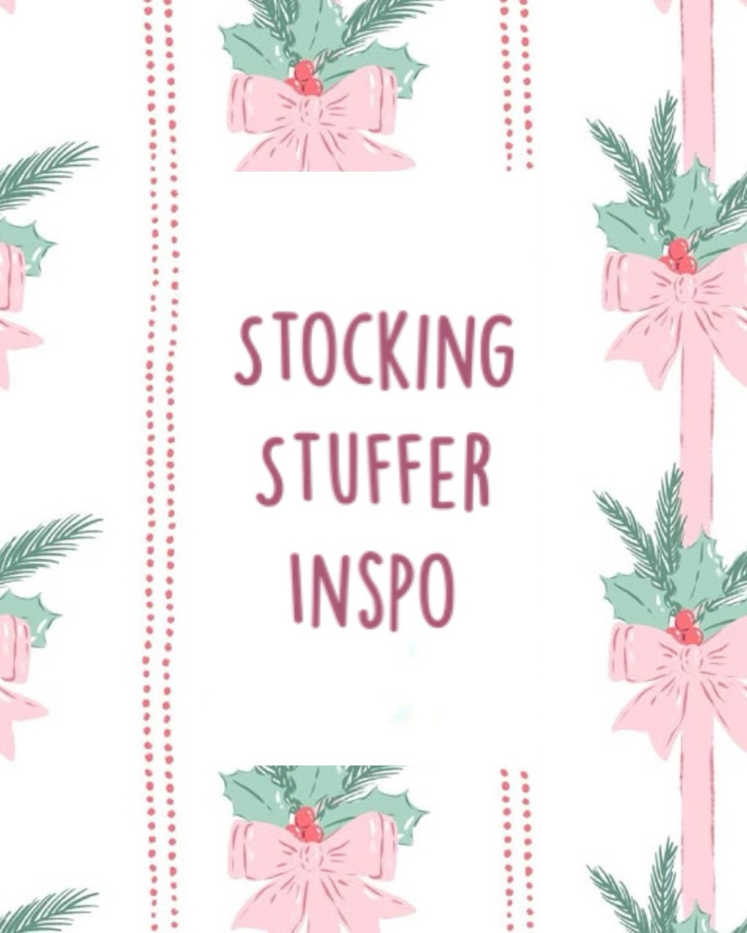 Stocking stuffer inspo for her!! 

 #LTKHoliday #LTKGiftGuide #LTKSeasonal