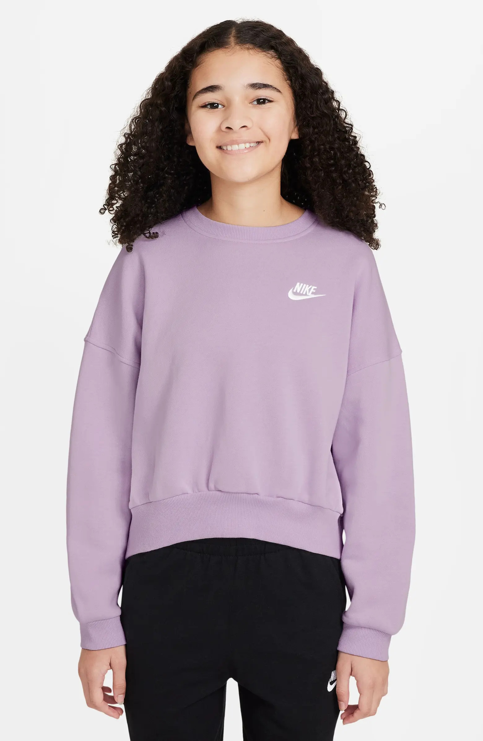 Nike Kids' Sportswear Club Fleece Crewneck Sweatshirt | Nordstrom | Nordstrom