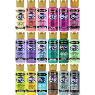 DecoArt® Americana® 18 Color Pastels with Pop Acrylic Paint Set By Deco Art | Michaels® | Michaels Stores