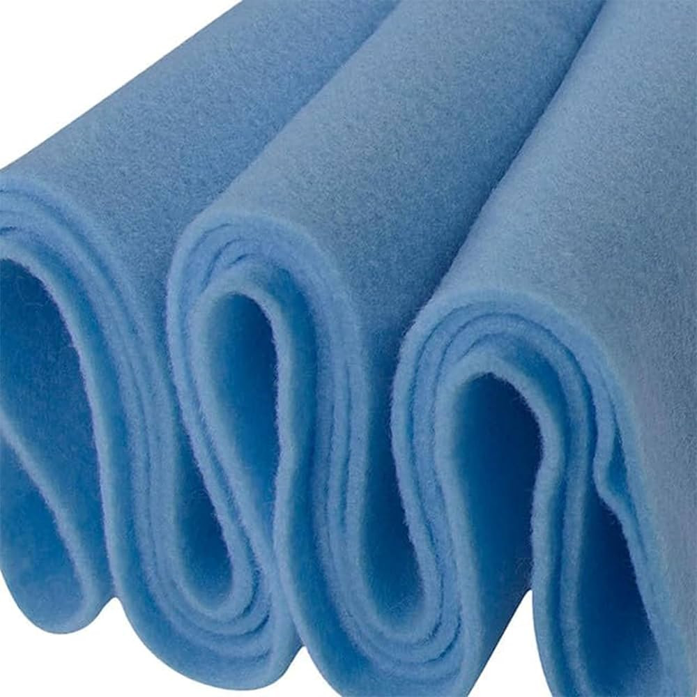 Felt Fabric | 72" inches Wide & 1.6mm Thick Baby Blue Fabric | Non-Stiff, Soft Fabric Material | ... | Amazon (US)