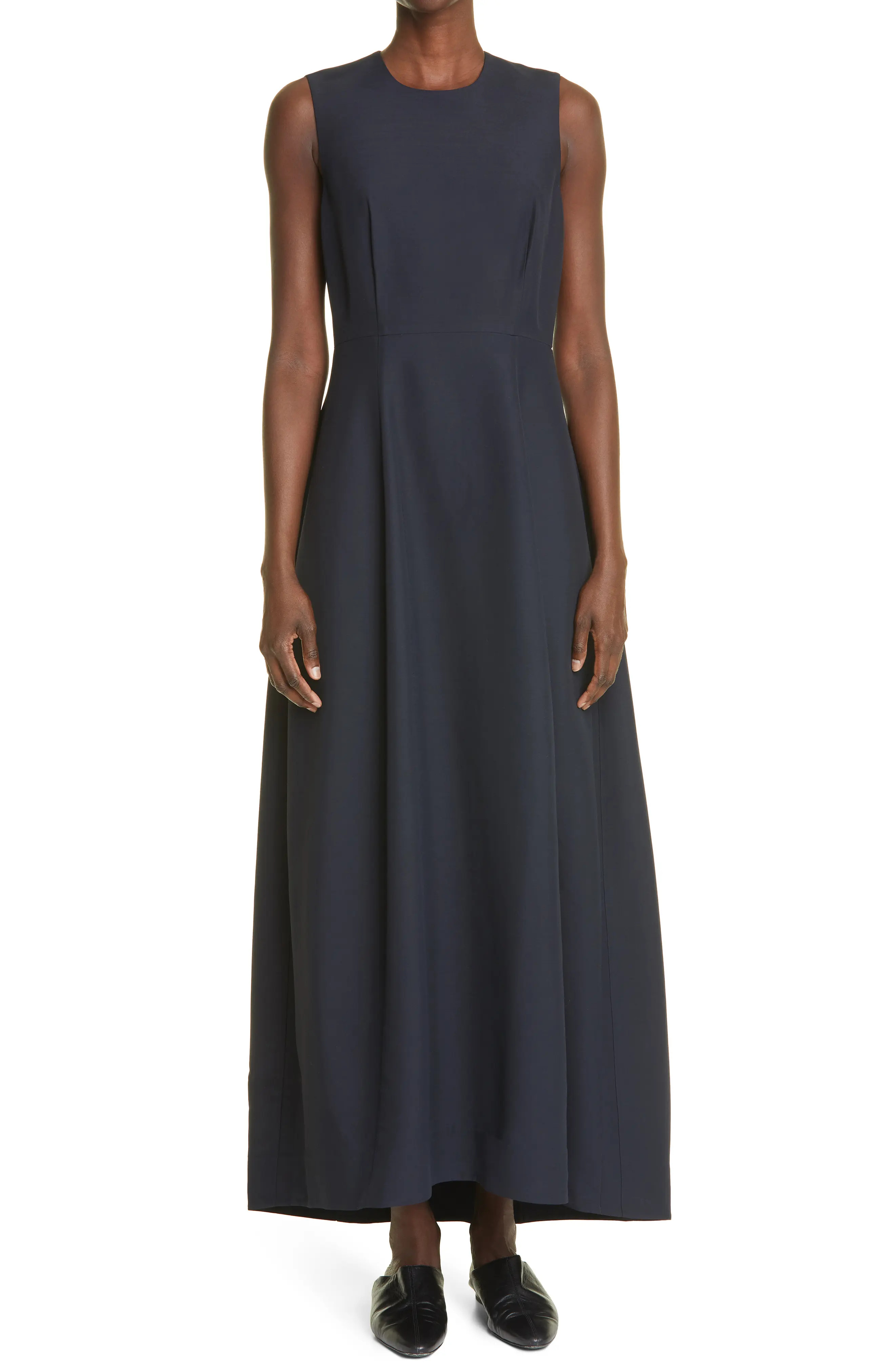 Co Sleeveless Maxi Dress in Midnight at Nordstrom, Size X-Small | Nordstrom