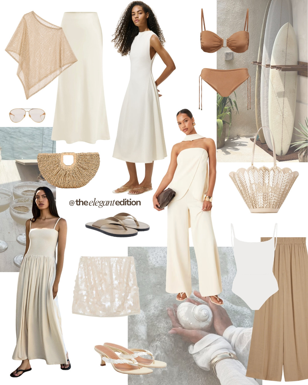 CREAM & NEUTRAL HOLIDAY EDIT 🤍 — A curated selection of elegant holiday pieces in soft cream and neutral tones. From maxi dresses to sequin skirts, all linked below.
#holiday #summer #oldmoney #quietluxury #swimwear #LTKsummer #LTKtravel #LTKstyletip 

 #LTKeurope #LTKsummer #LTKswimwear