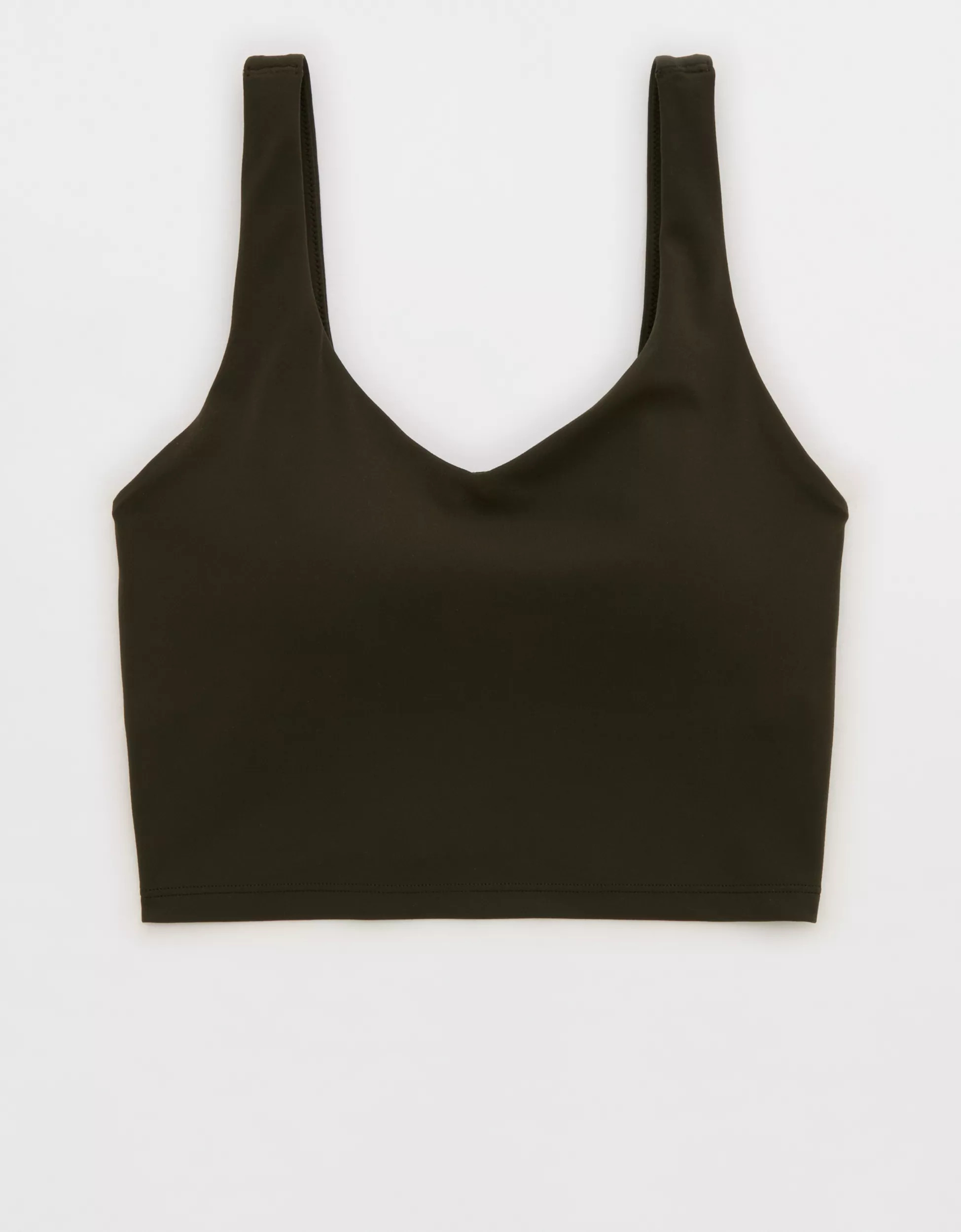 OFFLINE By Aerie Real Me Low Key Longline Sports Bra | American Eagle Outfitters (US & CA)