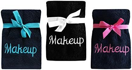 Home Bargains Plus Luxury 100% Cotton Makeup Removal and Cleansing Embroidered Wash Cloths, Set o... | Amazon (US)