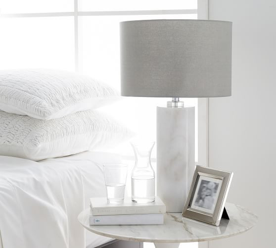 Erie Marble Table Lamp (26") | Pottery Barn (US)