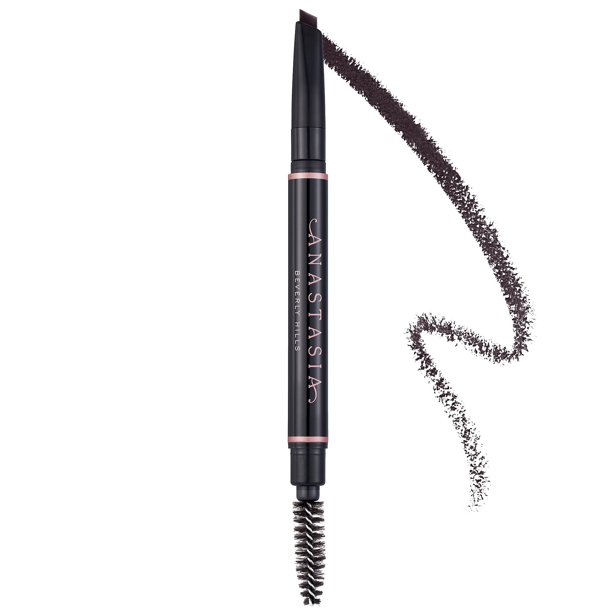 Anastasia Beverly Hills Brow Definer 3-in-1 Easy Define, Fill, & Detail Eyebrow Pencil Ebony 0.007 oz/ 0.2 g | Sephora (US)