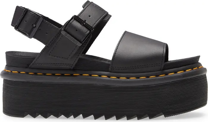 Voss Quad Hydro Leather Platform Sandal (Women) | Nordstrom Rack