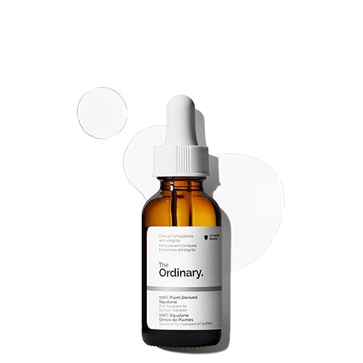 The Ordinary 100% Plant-Derived Squalane, for Skin and Hair, Lightweight Hydration, and Moisture ... | Amazon (US)