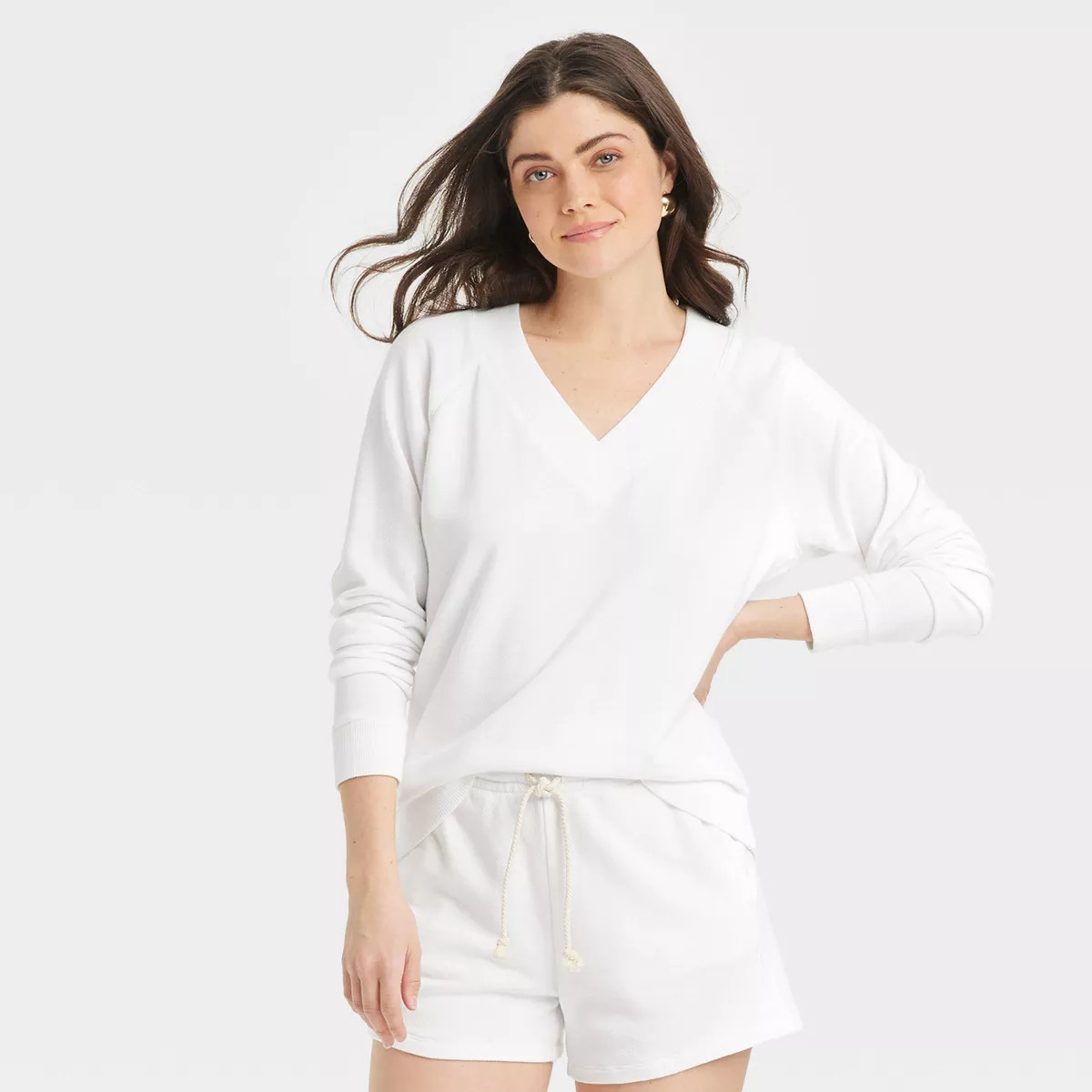 Women's Leisure Studio French Terry Pullover Sweatshirt - Universal Thread™ | Target